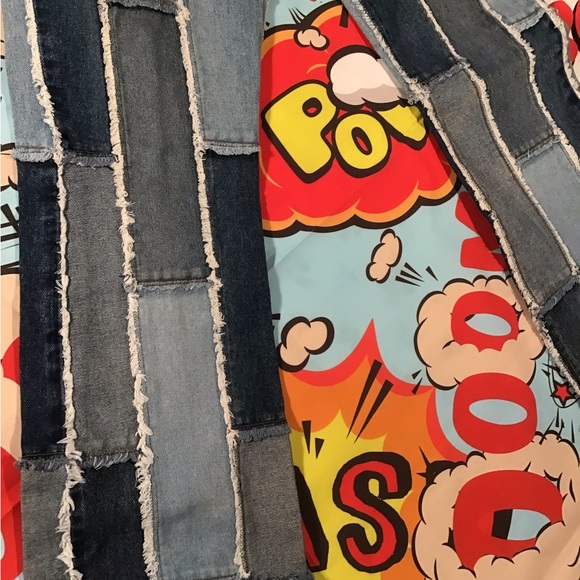 Y2K patchwork jeans Zana di - Picture 4 of 4